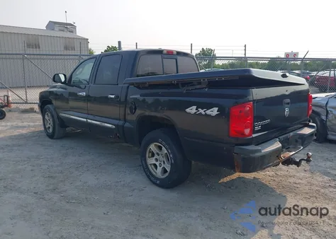 2007 Dodge Dakota Slt из США, поврежденный, VIN 1D7HW48K97S138512